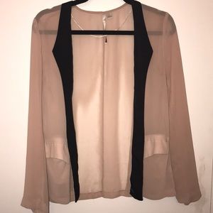 Vintage chiffon blazer
